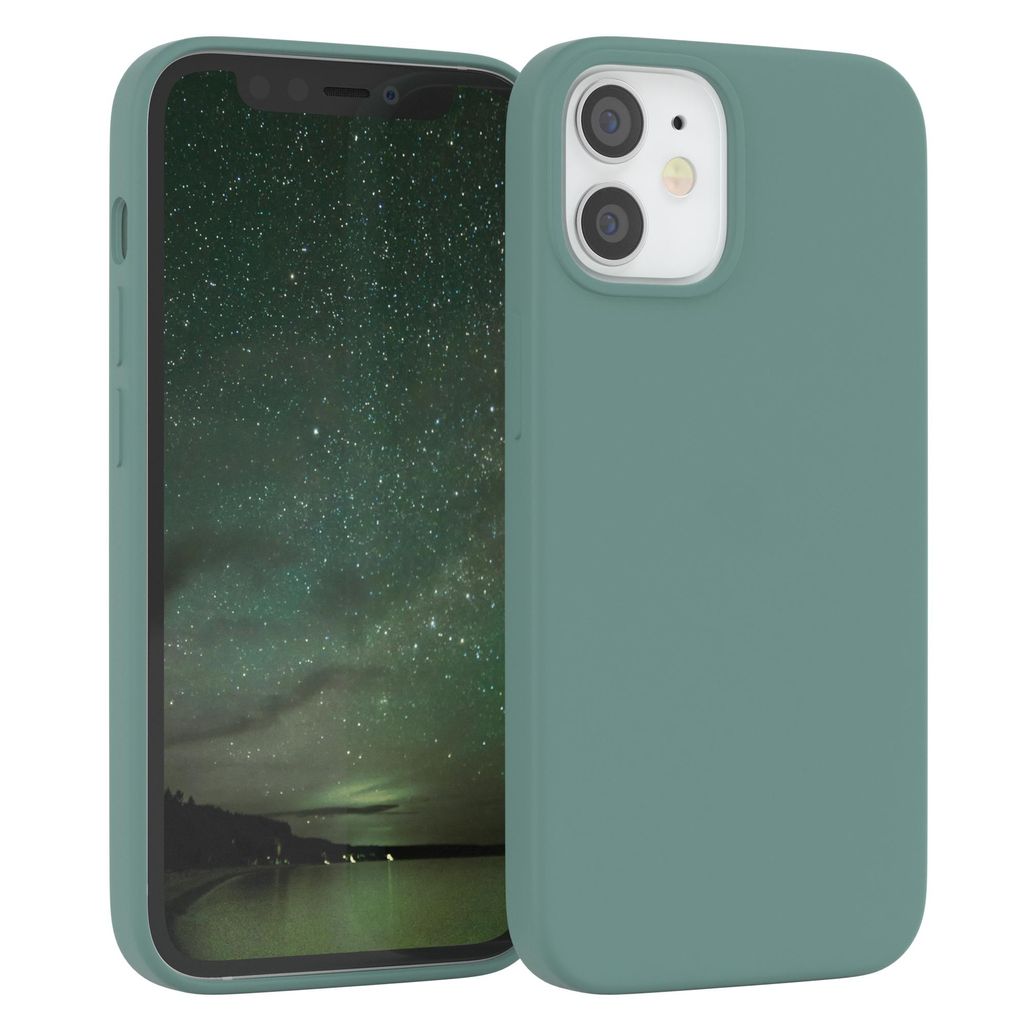 EAZY CASE Silikonhülle für Apple iPhone 12 Mini Silikon Produktbild 