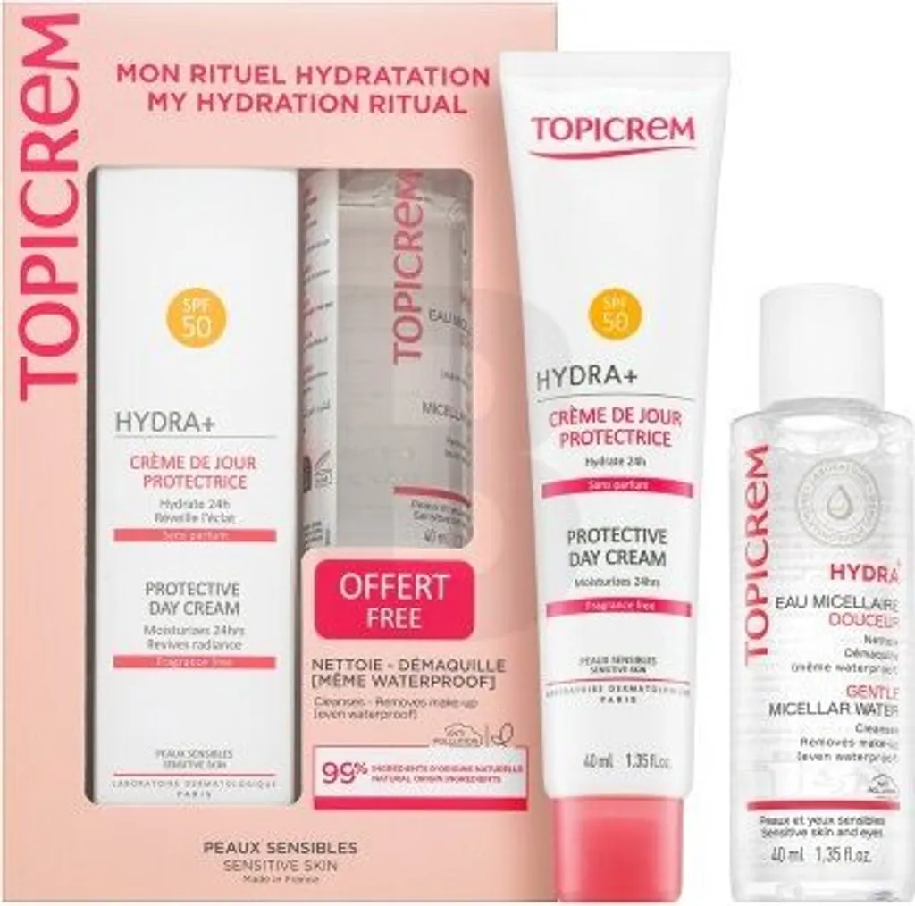 Topicrem My Hydration Ritual set per il trattamento della pelle 2 x 40 ml