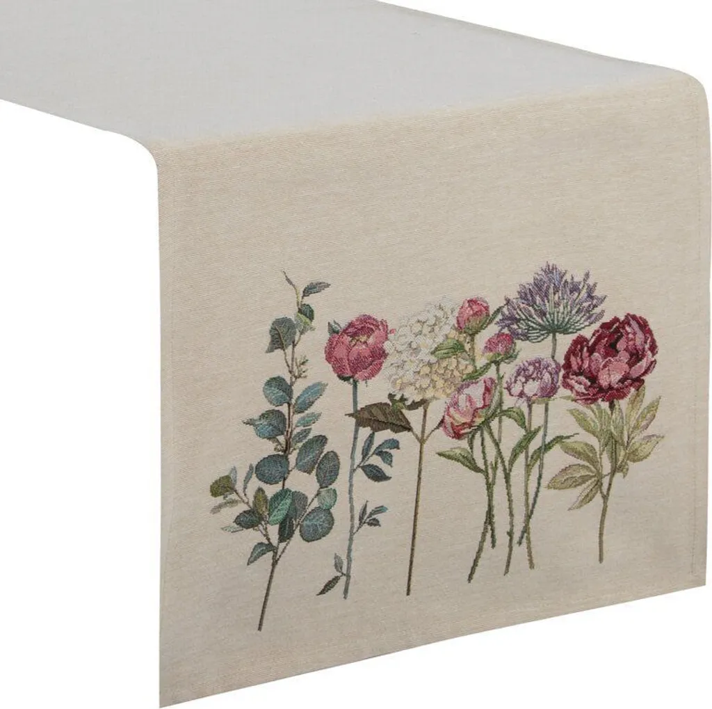 Idea Regalo Casa: Tovaglia Arazzo Decorativa 45x140 NAT 1242
