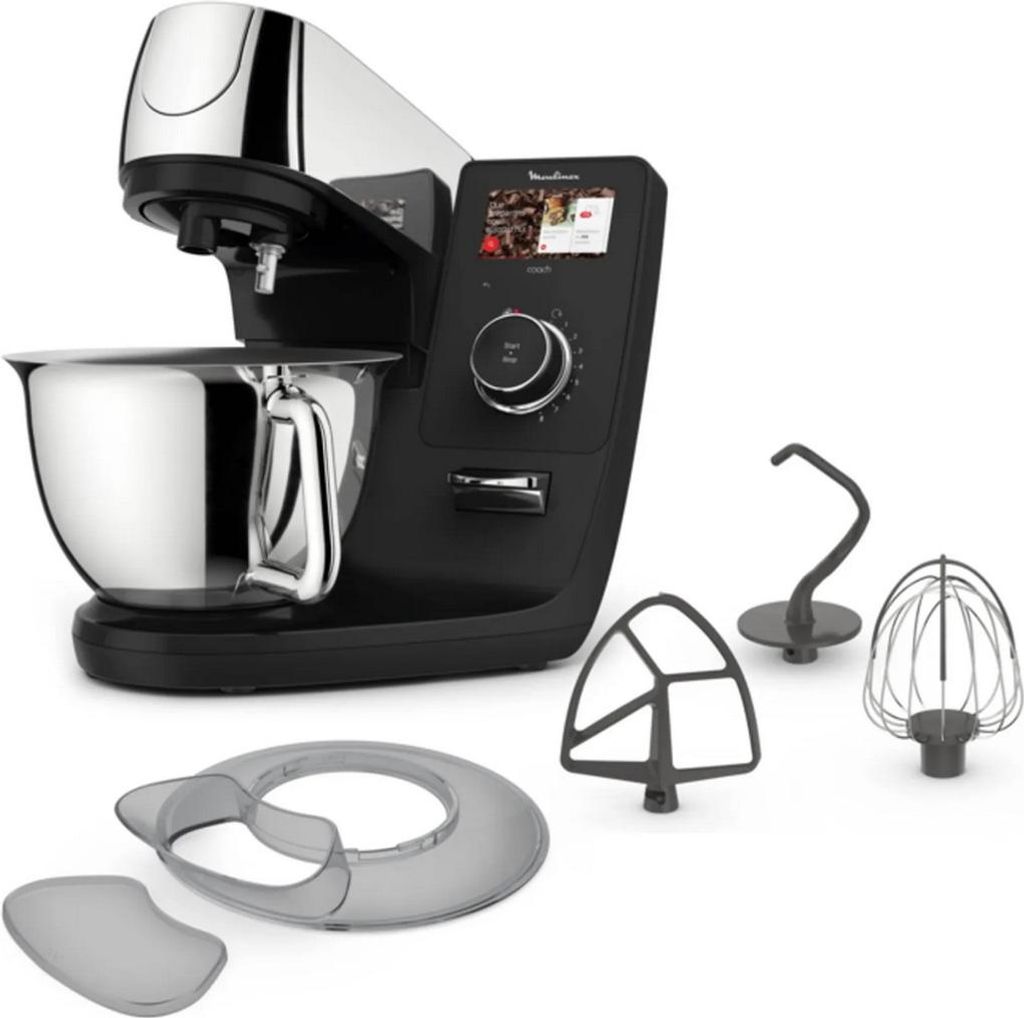 Roboter-küchenmaschine 5,5 l 1200 w 8-gang-digitalbildschirm spezielle anwendung Moulinex QA950D10