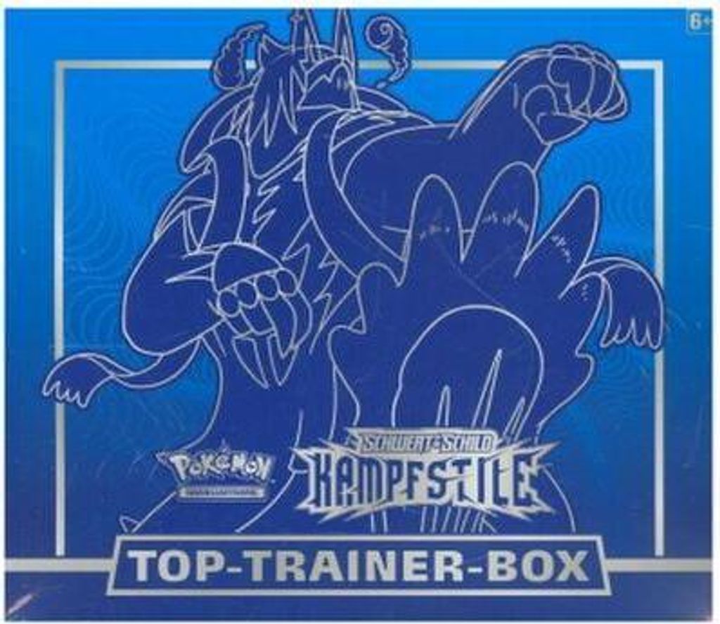 Pokémon (Sammelkartenspiel), PKM SWSH05 Top-Trainer Box DE Produktbild 
