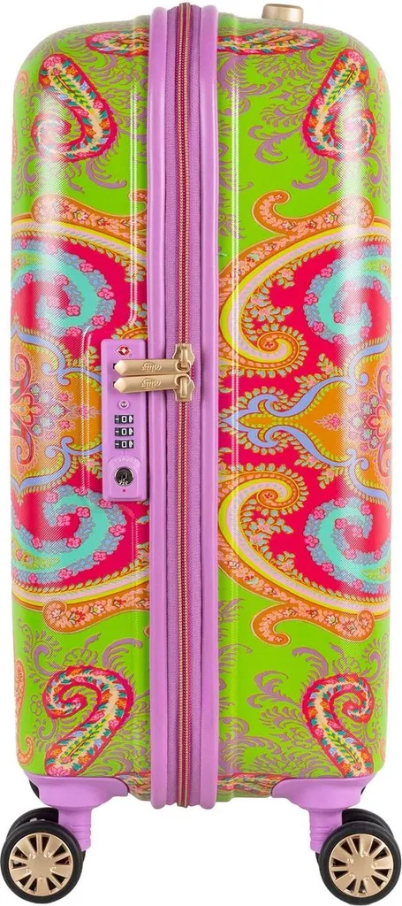 Trolley rigide Oilily Meadow 55cm - Valise colorée 4 roues multidirectionnel