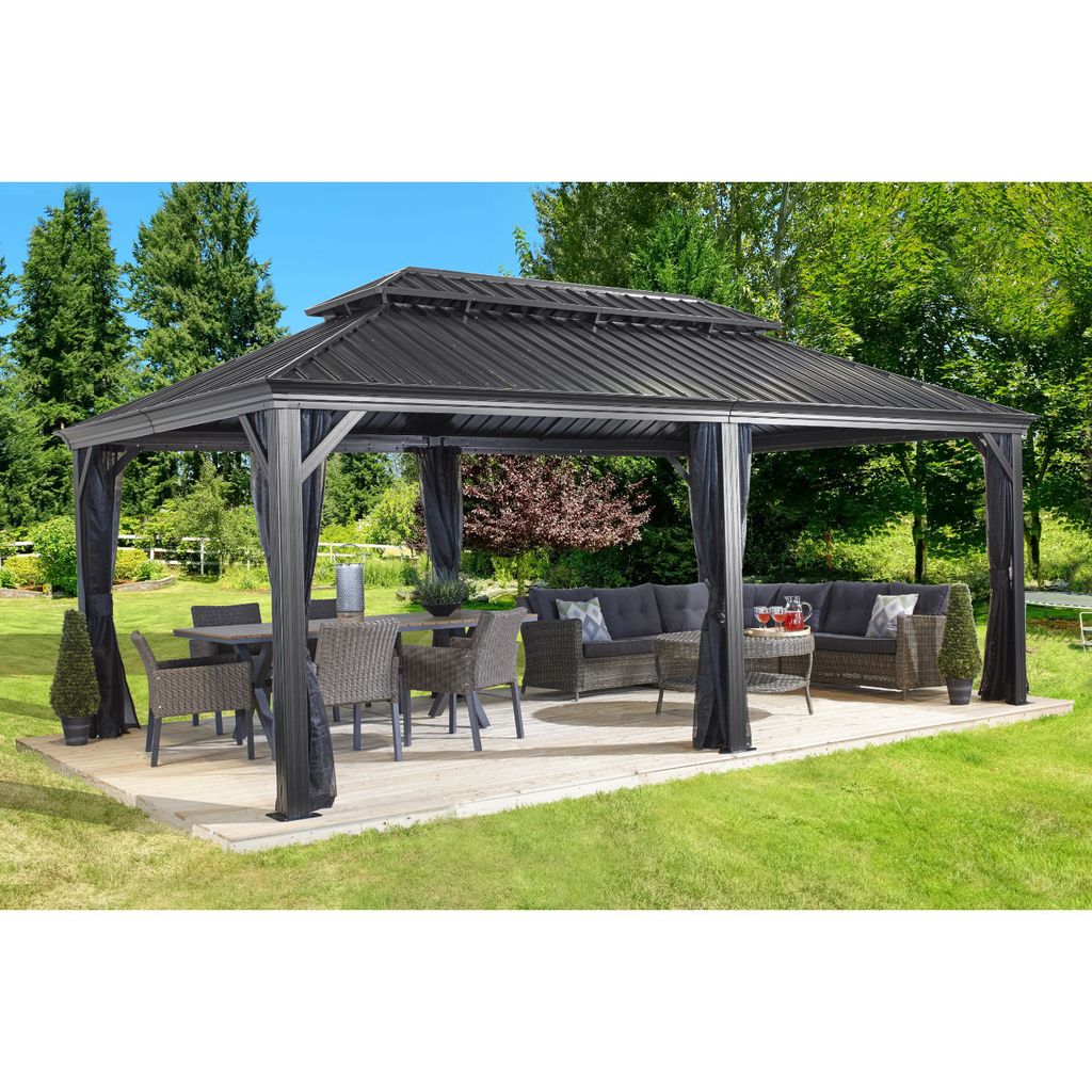 Altánok Sojag Messina 12x20 Rozmery 363x598x307 cm Obrázok produktu 
