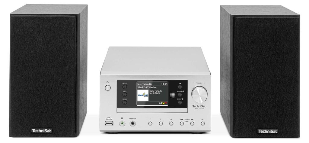Technisat Viola 710 CD IR, zwart Productafbeelding 