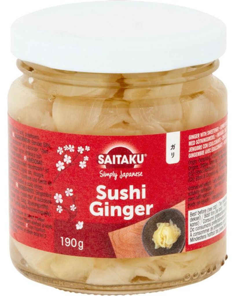 Saitaku Sushi Ginger, Zázvor, 110 g Obrázok produktu 