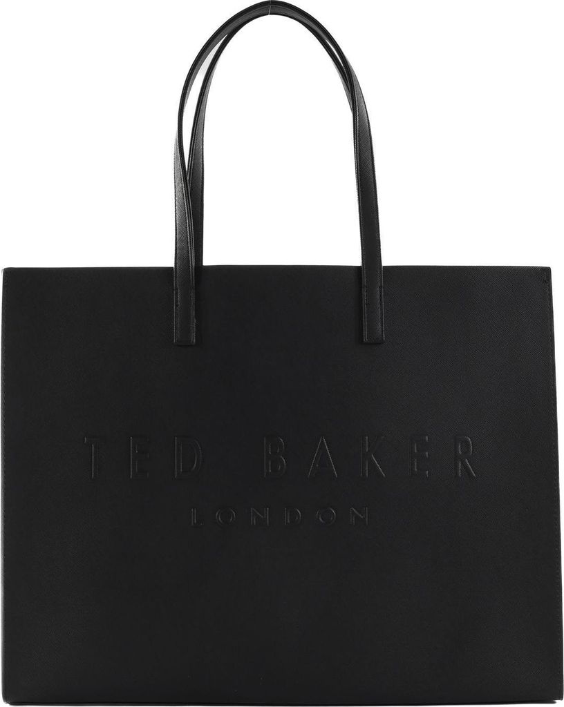 Ted Baker Schultertasche Sukicon Crosshatch East West Icon Bag Black schwarz