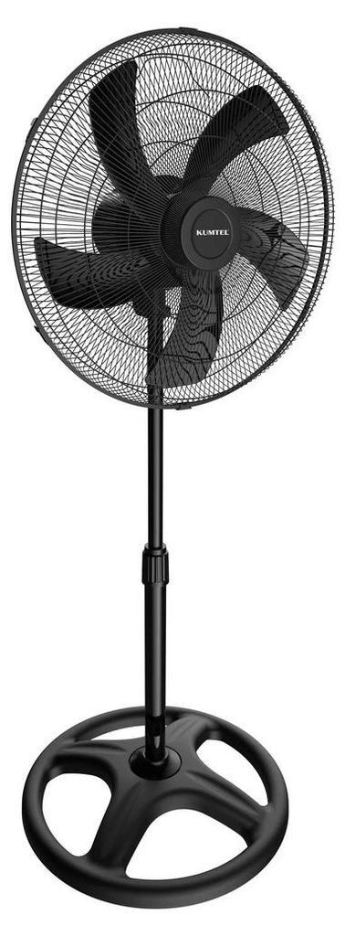 Ventilateur sur pied 45cm 60w noir - Kumtel - KTF-345 - Image du produit 