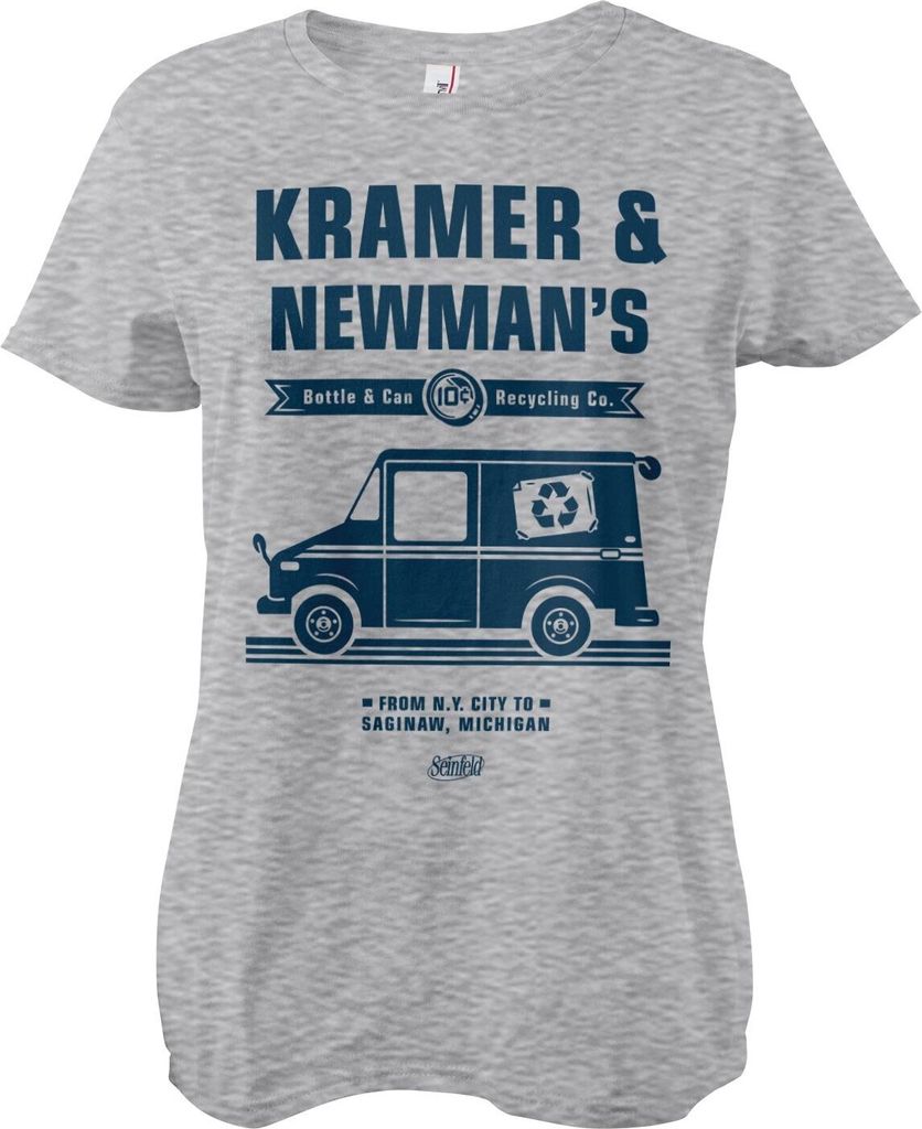 Kramer & Newman's Recycling Co Girly Tee - X-Large - HeatherGrey