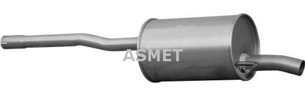 ASMET 10110 Endschalldämpfer OE 6001549416 kompatibel mit Logan