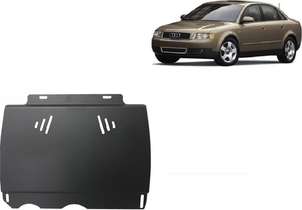 Stahl Unterfahrschutz für Getriebe Audi A4 B6 mit Schaltgetriebe