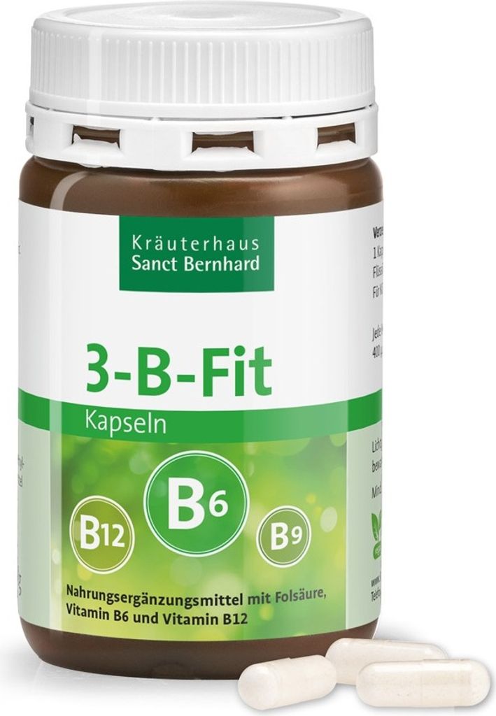 Sanct Bernhard 3-B-Fit – 120 Kapseln