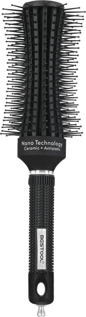 Brosse Ronde Anti-Frisottis - Brushing Facile sans Tirer les Cheveux