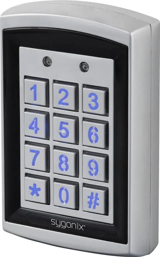 Sécurisez votre entrée sans clés avec le clavier à code RFID IP66 Sygonix