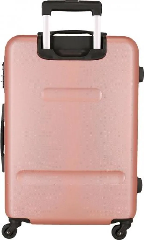 Valises légères ROLL ROAD Flex Nude ABS avec 4 roues multidirectionnelles