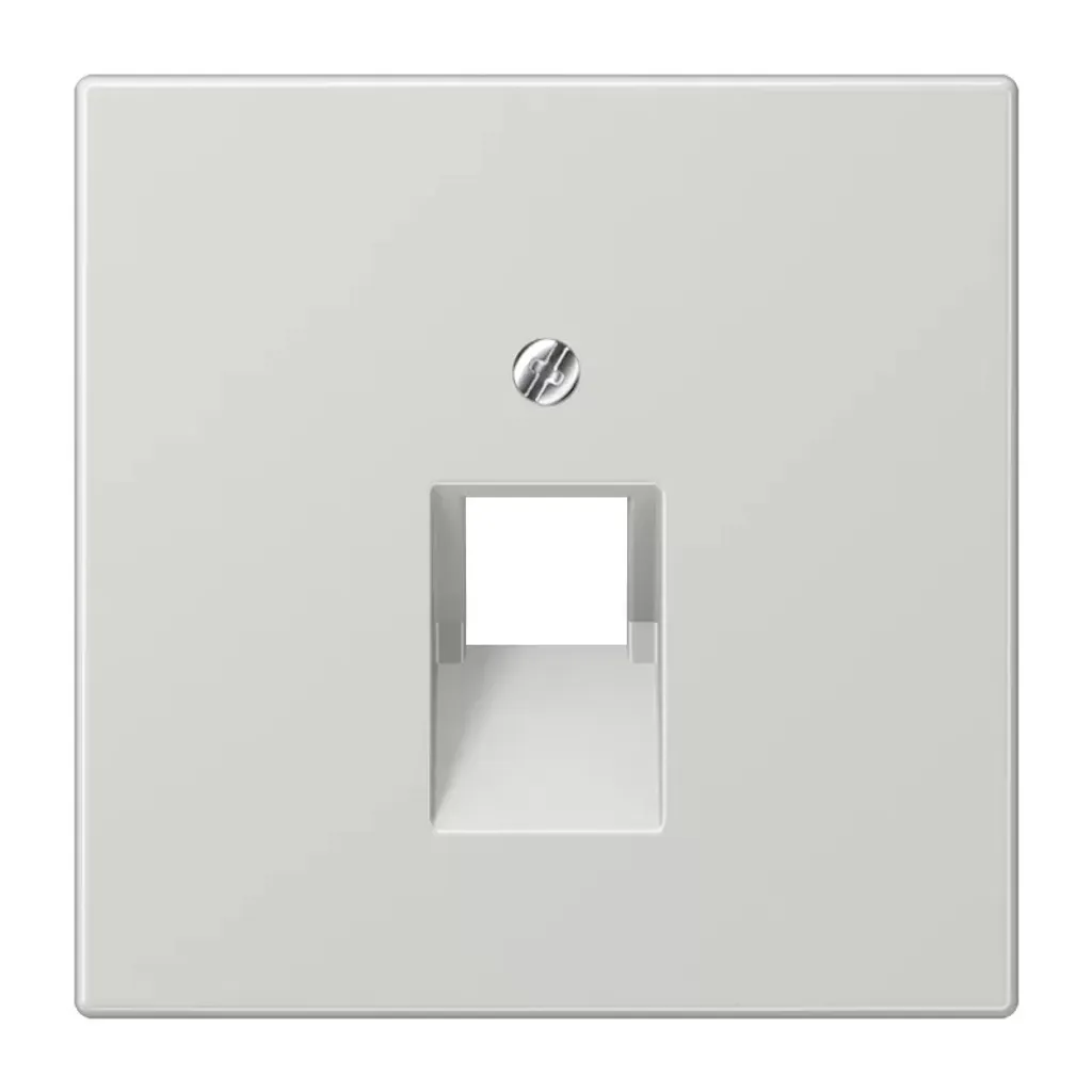 Couvercle Jung pour Prise Réseau IAE/UAE, Série LS 990, Gris Clair