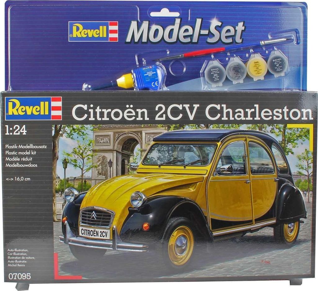 Revell Model Set Citroen 2CV CHARLESTON 1:24 Immagine del prodotto 