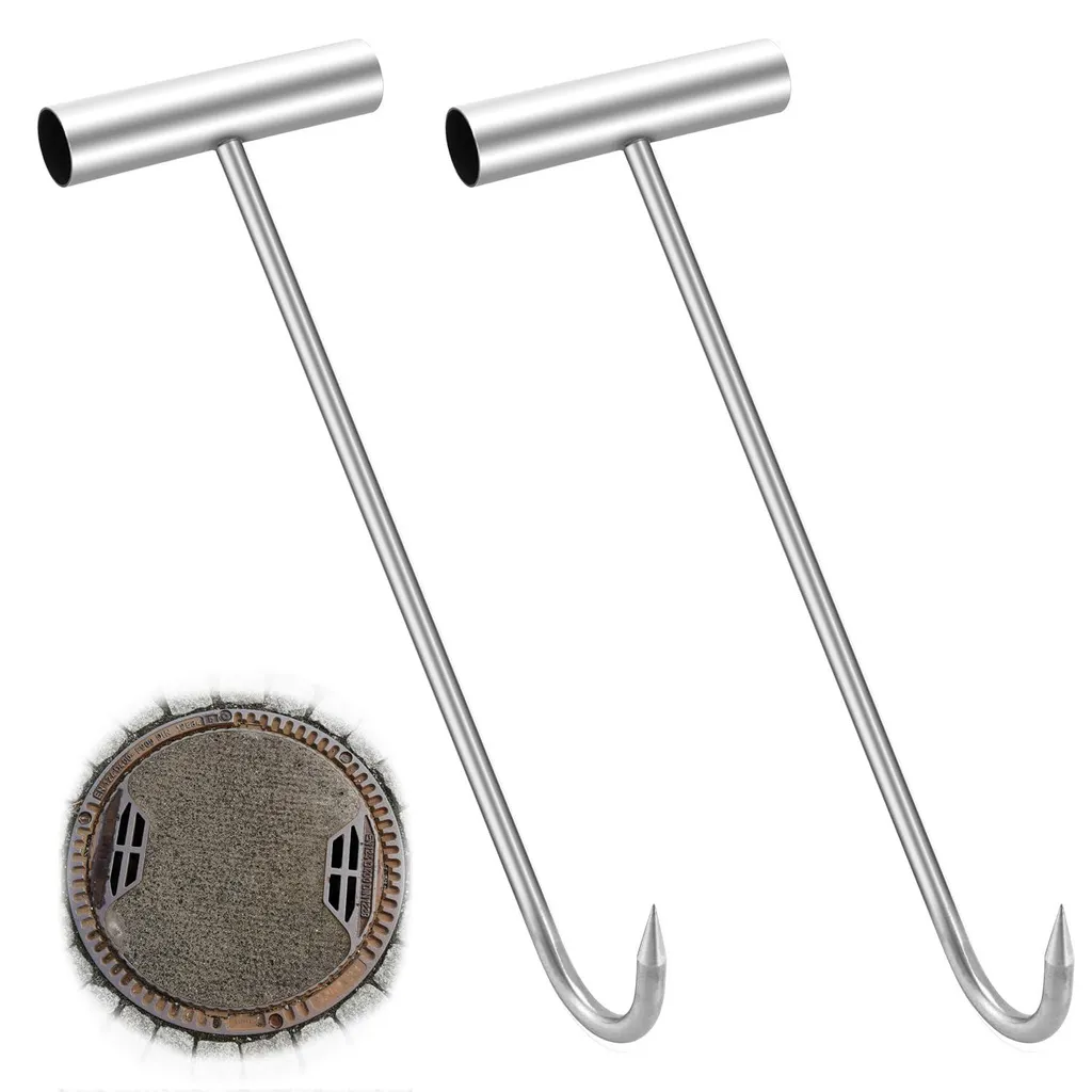 Soulevez vos Plaques d'Égout sans Effort - Levier de Regard Inox 30cm