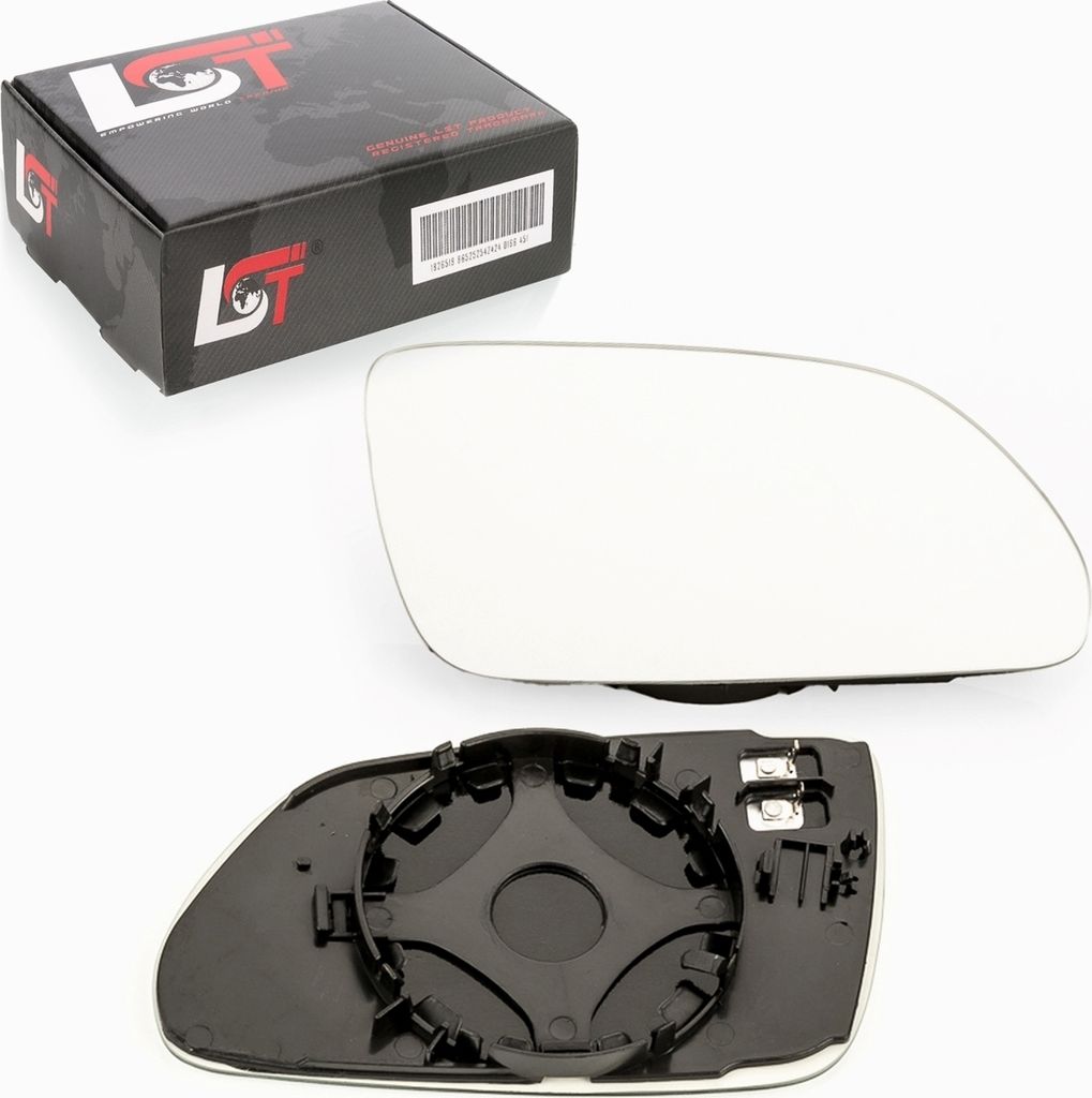 Seitenspiegel Glas rechts elektrisch beheizbar konvex für VW POLO 9N 2005-2010