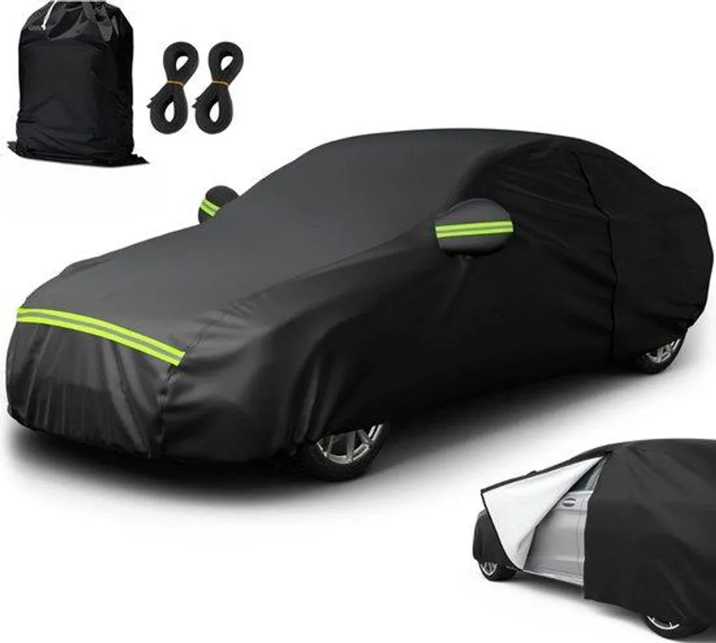 Housse de protection voiture hivernale pour parking extérieur et coffre
