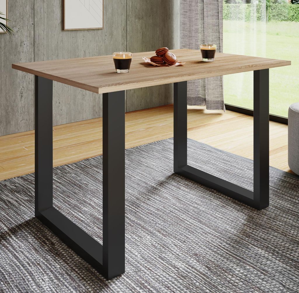 VCM Holzesstisch | H. 76 x B. 110 x T. 50 cm | hochwertiges Produktbild 