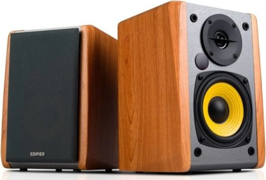 Enceintes Bluetooth Edifier R1010BT pour ordinateur et smartphone bois