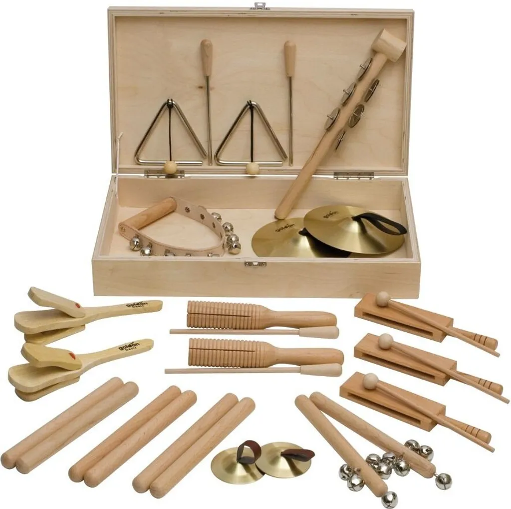 Instruments de Musique Enfant - Set Percussion Happy Kidz Multicolore