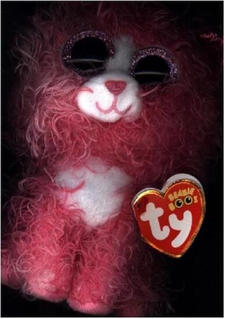 TY Beanie Boo regular 15 cm Reagan Pink Cat
