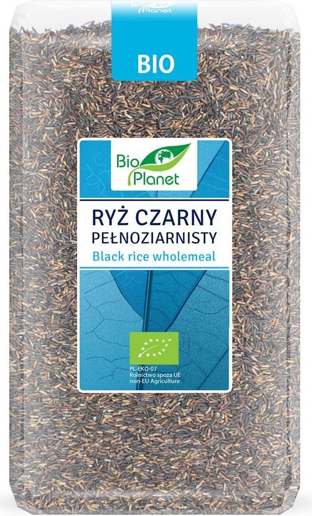 ČIERNA RYŽA CELOZRNNÁ, 1 kg -PLANÉTA Obrázok produktu 
