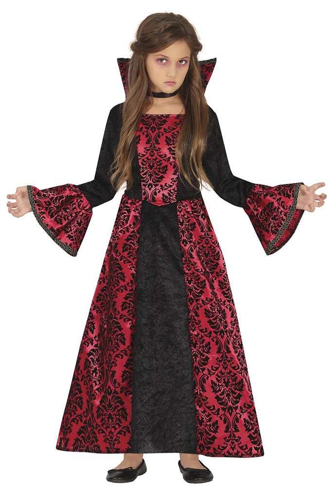 Guirca costume da vampiro bambina 3-4 anni 3-4 anni Immagine del prodotto 