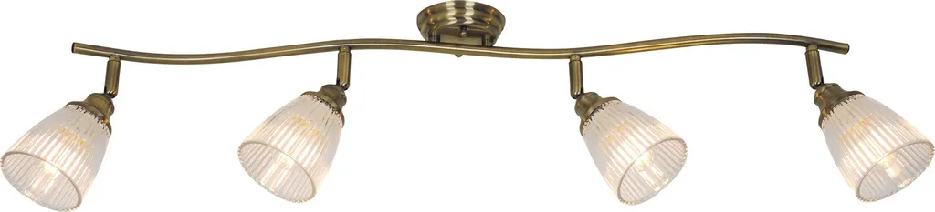 Plafonnier Martha 5018 Rabalux Bronze Antique E14 4x40W Chic