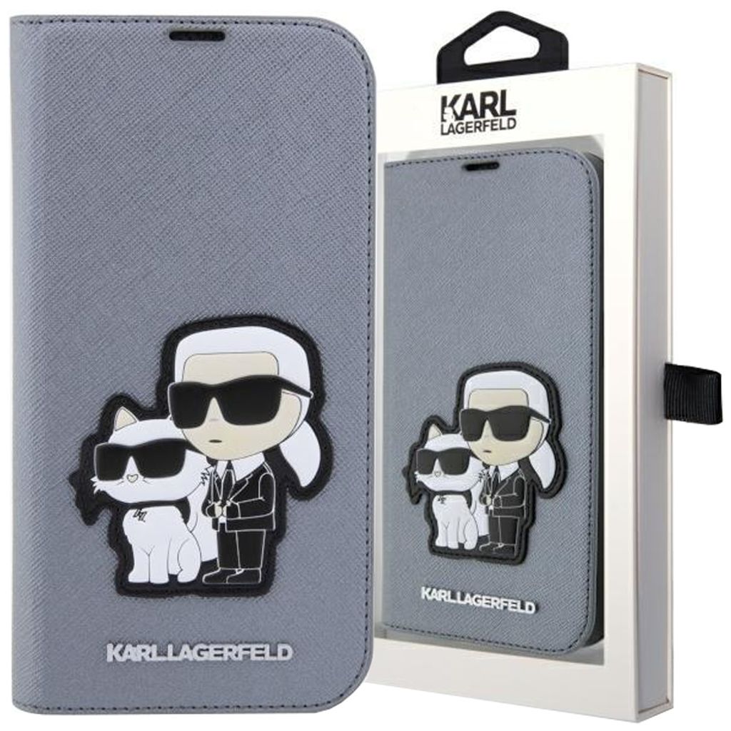 Karl Lagerfeld KLBKP14SSANKCPG iPhone 14 6.1  Bücherregal Produktbild 
