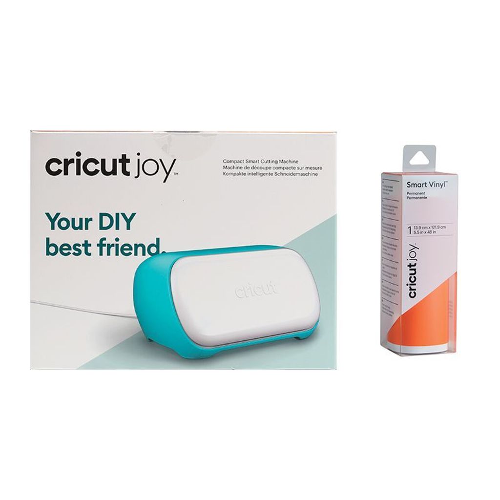 Cricut-Joy-Schneidemaschine + Smart permanentes Vinyl-Rolle 121,9 x 13,9 cm - Orange