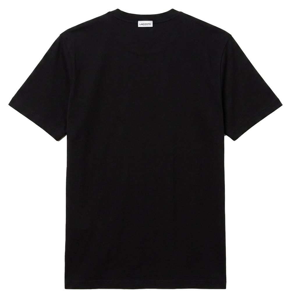 Lacoste - T-Shirt für Herren, Premium-Baumwolle GT16499 (6XL) (Schwarz)
