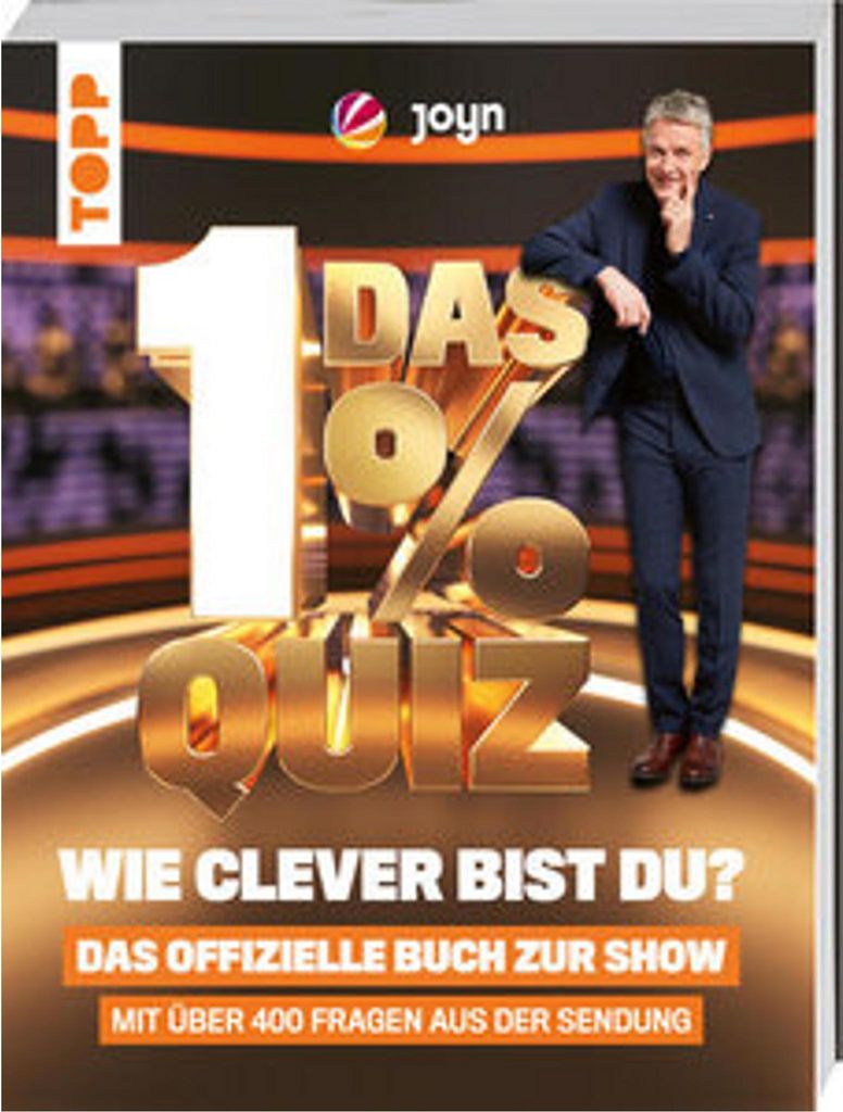 Das 1% Quiz - Wie clever bist du? Das offizielle Buch zur Obrázok produktu 