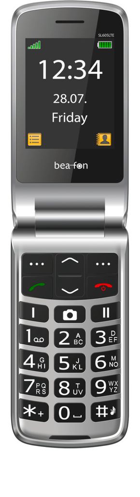 Beafon SL605, Klappgehäuse, Single SIM, 6,1 cm (2.4"), Produktbild 