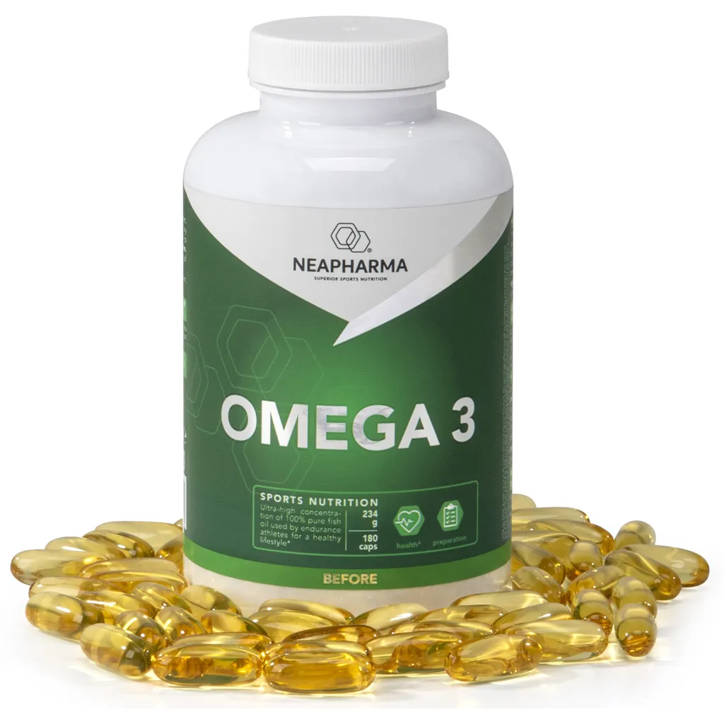 Omega 3 Neafarm Pot 180 Gélules Haute Pureté Riche en EPA et en DHA