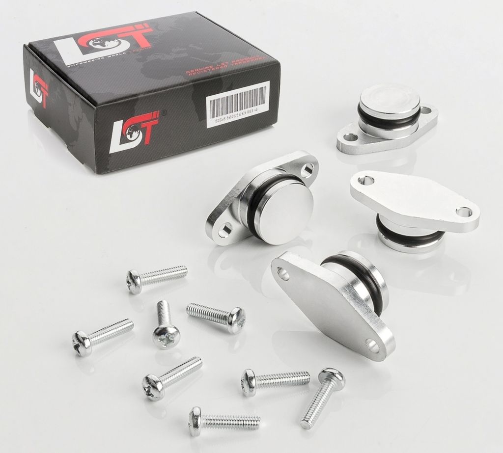 4x Drallklappe 22mm Alu Swirl Flap O-Ring Torxschrauben für Produktbild 