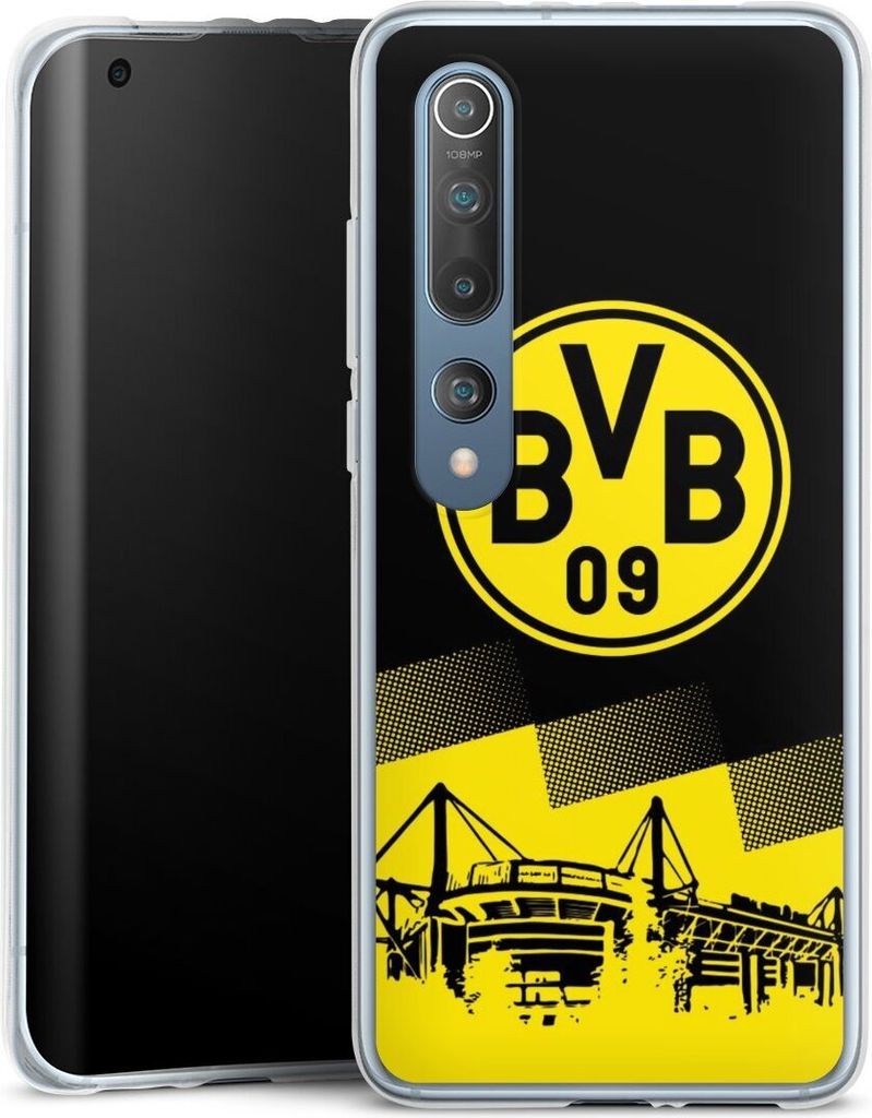 DeinDesign Handyhülle für Xiaomi Mi 10 Silikon Hülle Case Smartphone Schutzhülle BVB Borussia Dortmund Stadion
