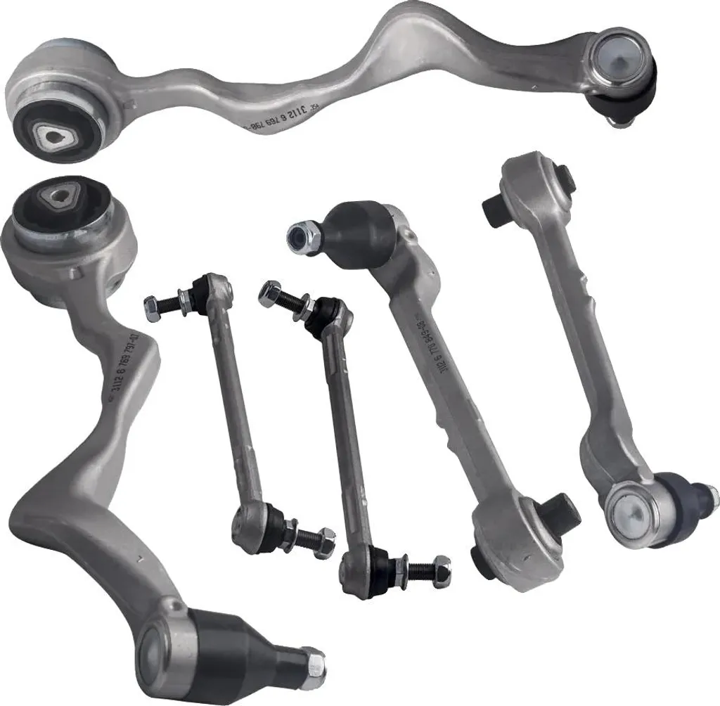 Kit de bras de suspension en acier de 53 cm de long pour châssis lourd