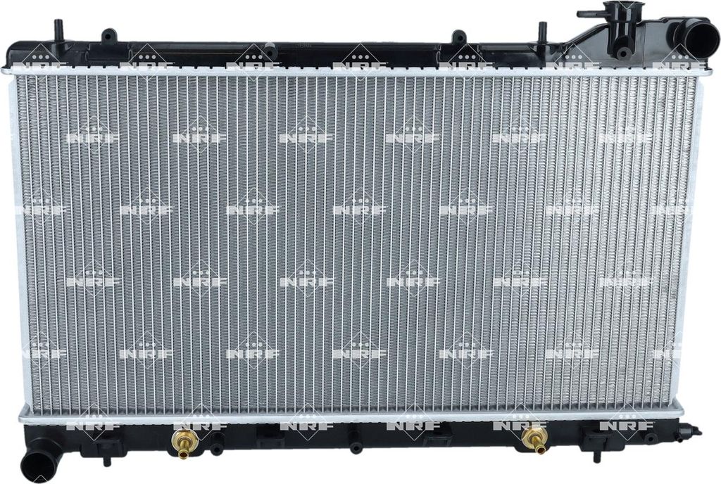 Kühler Motorkühlung Kühlrippen gelötet 686 - 360 mm Alu NRF für SUBARU FORESTER