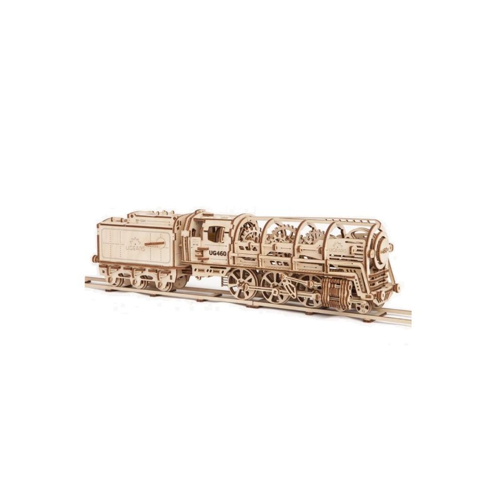 UGears Steam Locomotive, 443 Stück(e) Produktbild 