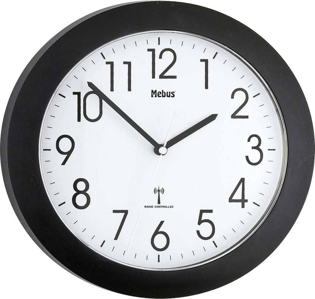 Mebus 52450 Horloge murale radio Image du produit 