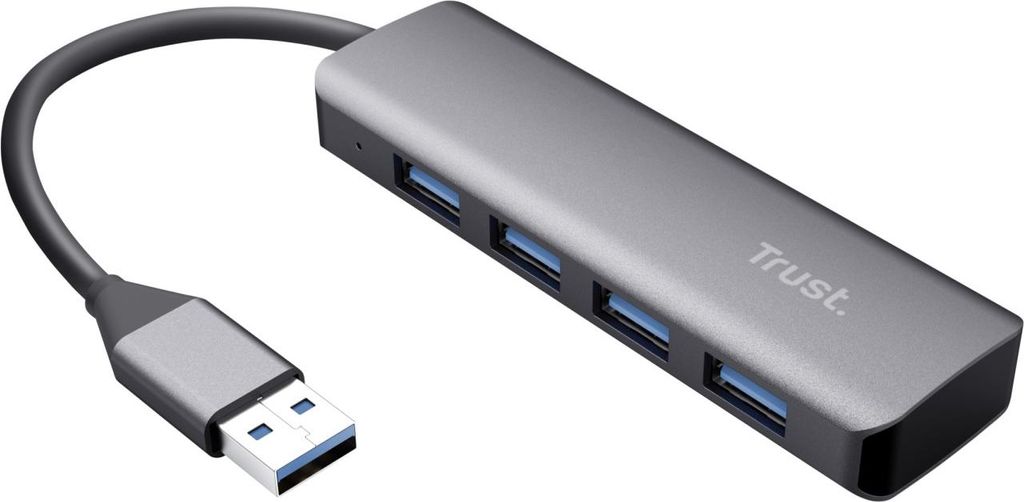 Trust Halyx Mini 4 Port USB Hub 3.2, USB-A Adapter 5 Produktbild 