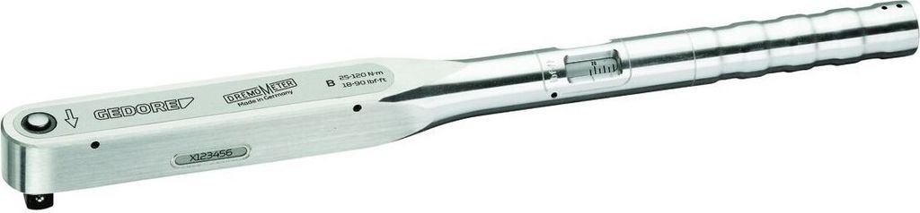 GEDORE 7566-01 Drehmomentschlüssel DREMOMETER BL A+S 1/2" 25-120 Nm, 1210947