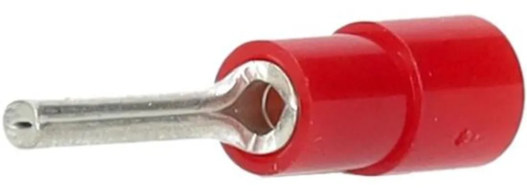 Cosses isolées 35 mm² rouges pour batteries et panneaux solaires - 50x