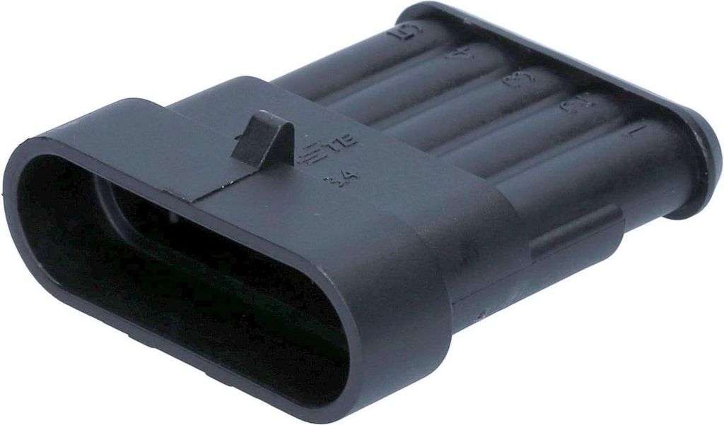 10 Stück AMP 0-0282107-1 Superseal Stiftgehäuse 5-polig I Original vom deutschen Händler