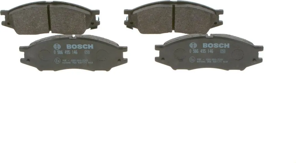 BOSCH 0 986 495 146 Jeu de Plaquettes de Frein Avant NISSAN Almera II