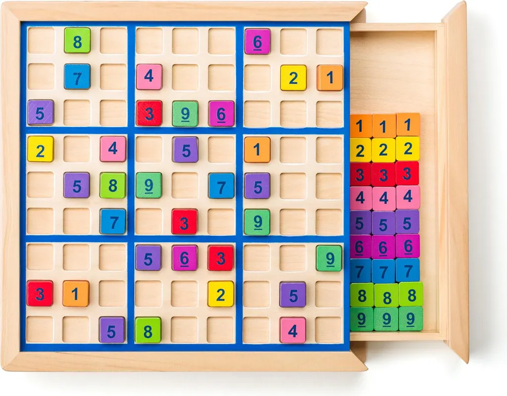 Sudoku de table en format de poche pour voyage et loisirs créatifs