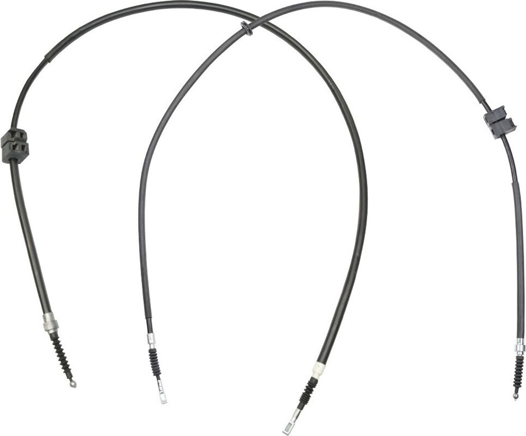 RIDEX Handbremsseil Seilzug Feststellbremse für AUDI 100 Limousine (4A2, C4) Hinten Links Hinten Rechts 124C1230