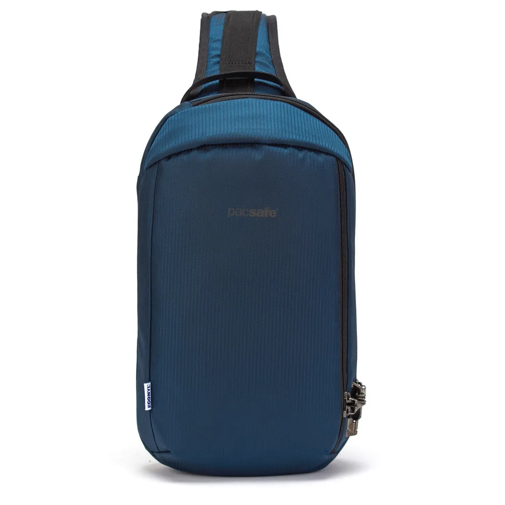 Sac Bandoulière Homme Pacsafe Vibe 325 ECONYL - Sacoche Sling Bleu Ocean
